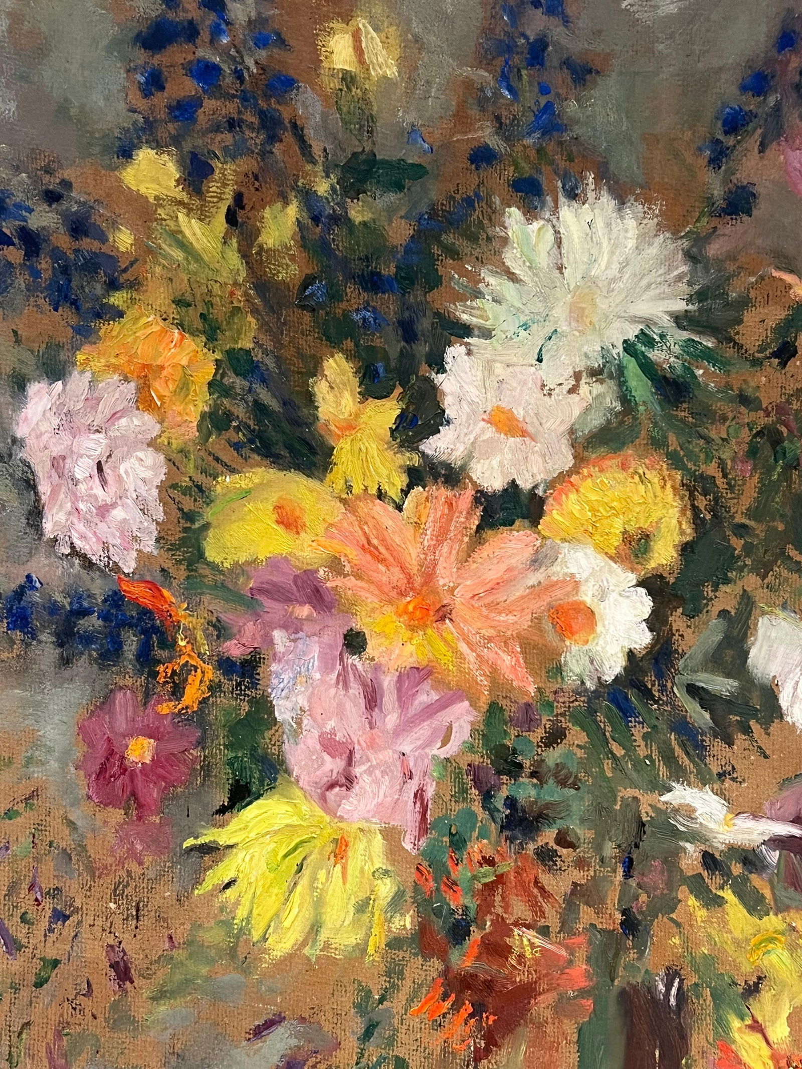 Cécile HERTZ-EYROLLES (1875-1974); Huge 1930s French Post-Impressionist Oil Profusion of - 6