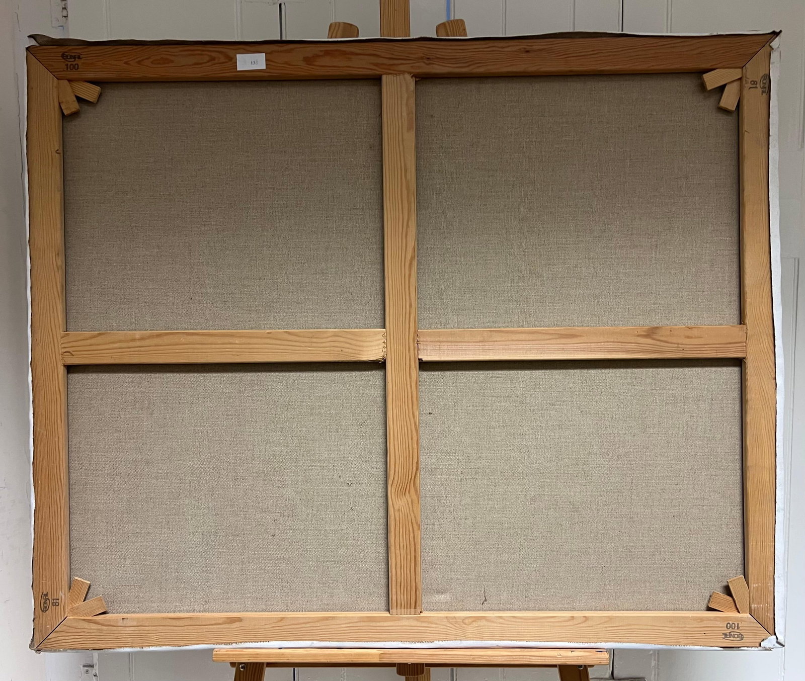 Max Toutain; Provencal Garden Window Scene Flowers & Old Hat Huge 20th Century French Oil - 14