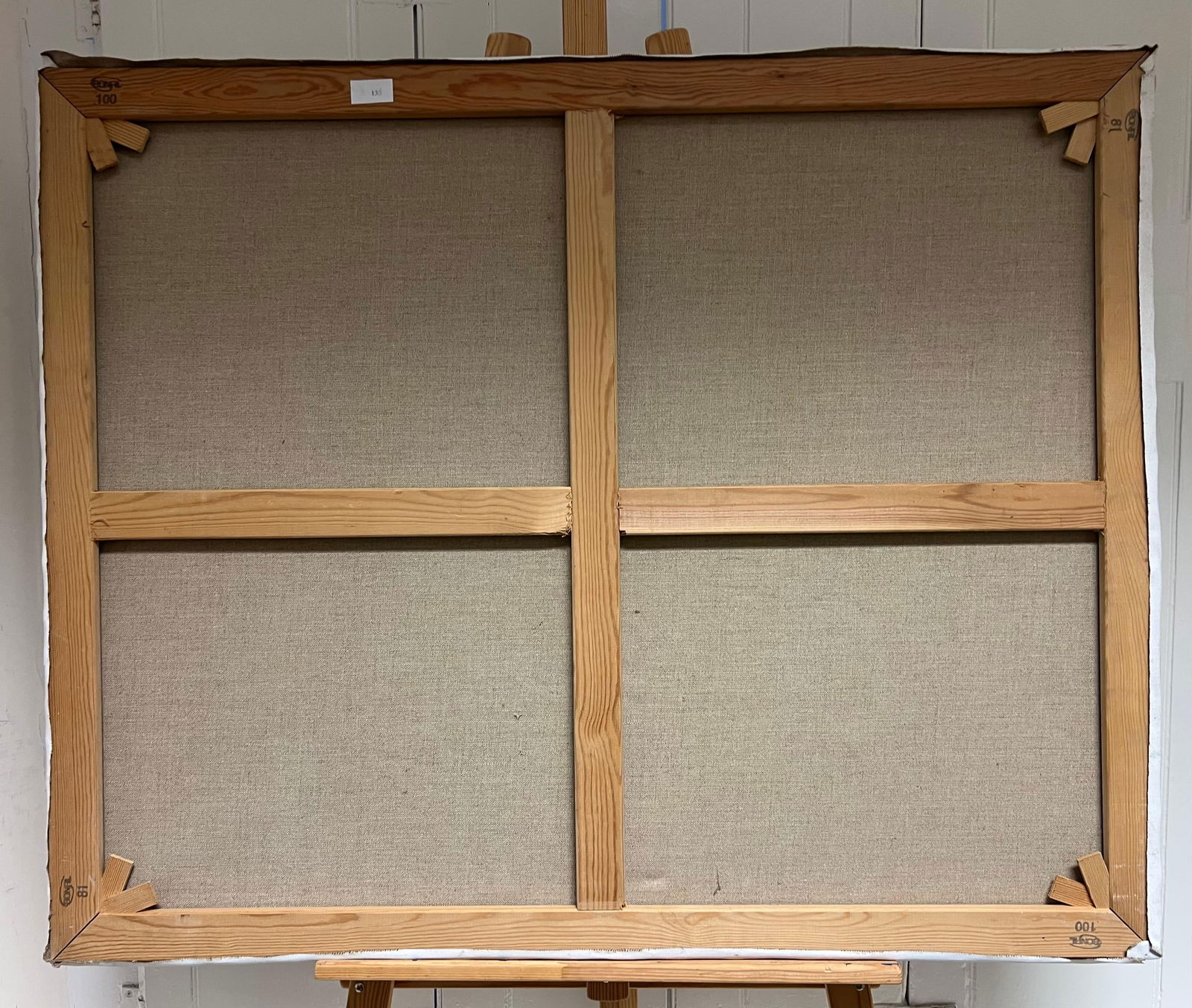 Max Toutain; Provencal Garden Window Scene Flowers & Old Hat Huge 20th Century French Oil - 3