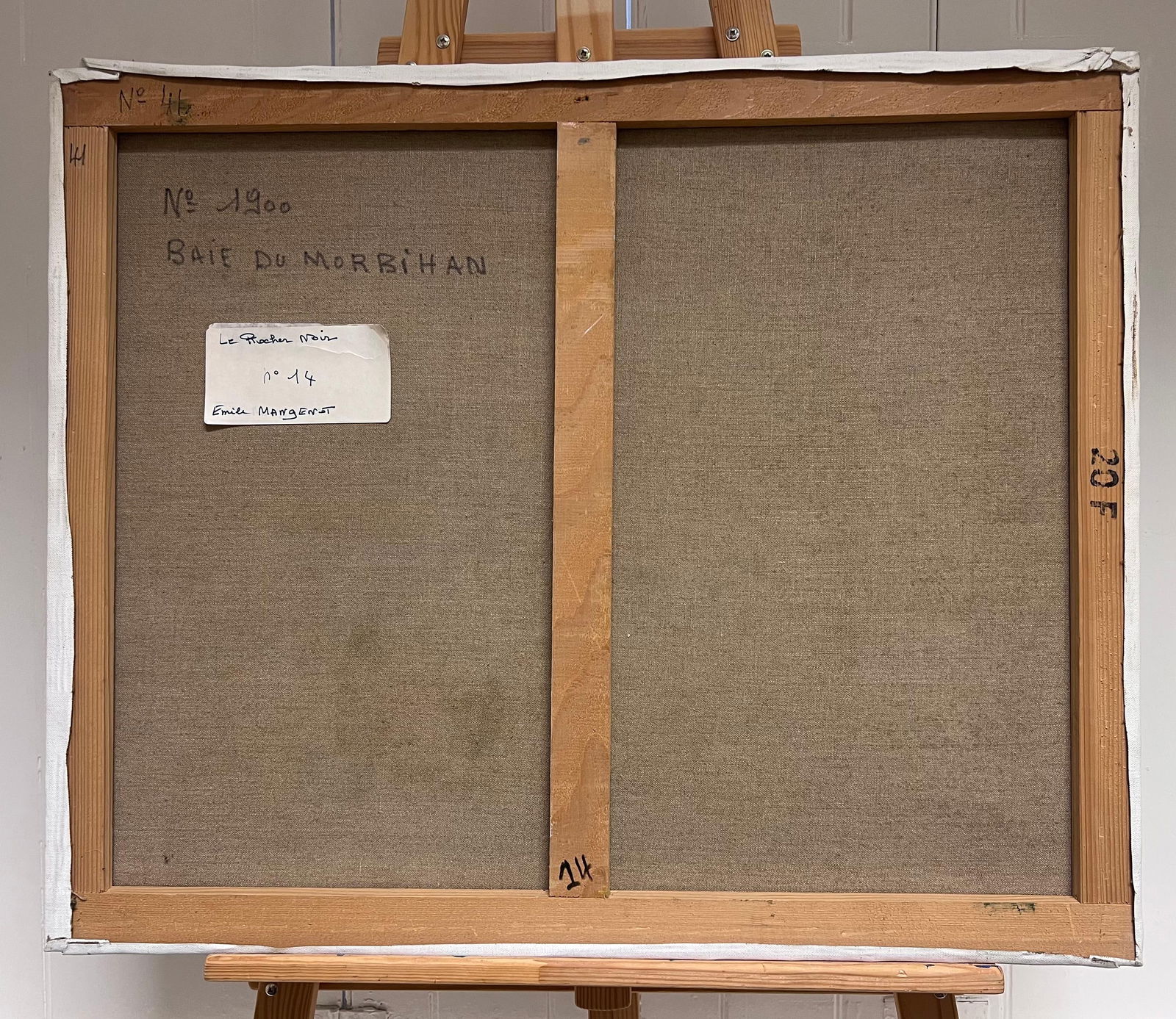 Emile Margenet; French Impressionist Oil Painting Brittany Coastline Seascape 20th century - 3