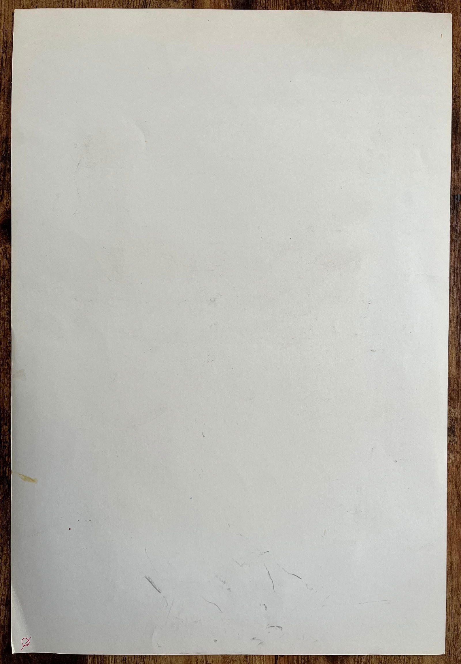 Roland Pichard; Original Oil Painting of a Figure Kneeling Next a stool in a Studio Setting - 6