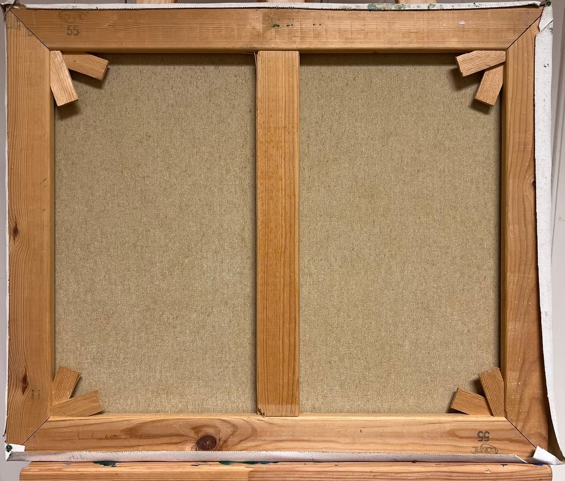 Max Toutain; 20th Century French Oil Provencal River Landscape & Trees Signed Painting - 3