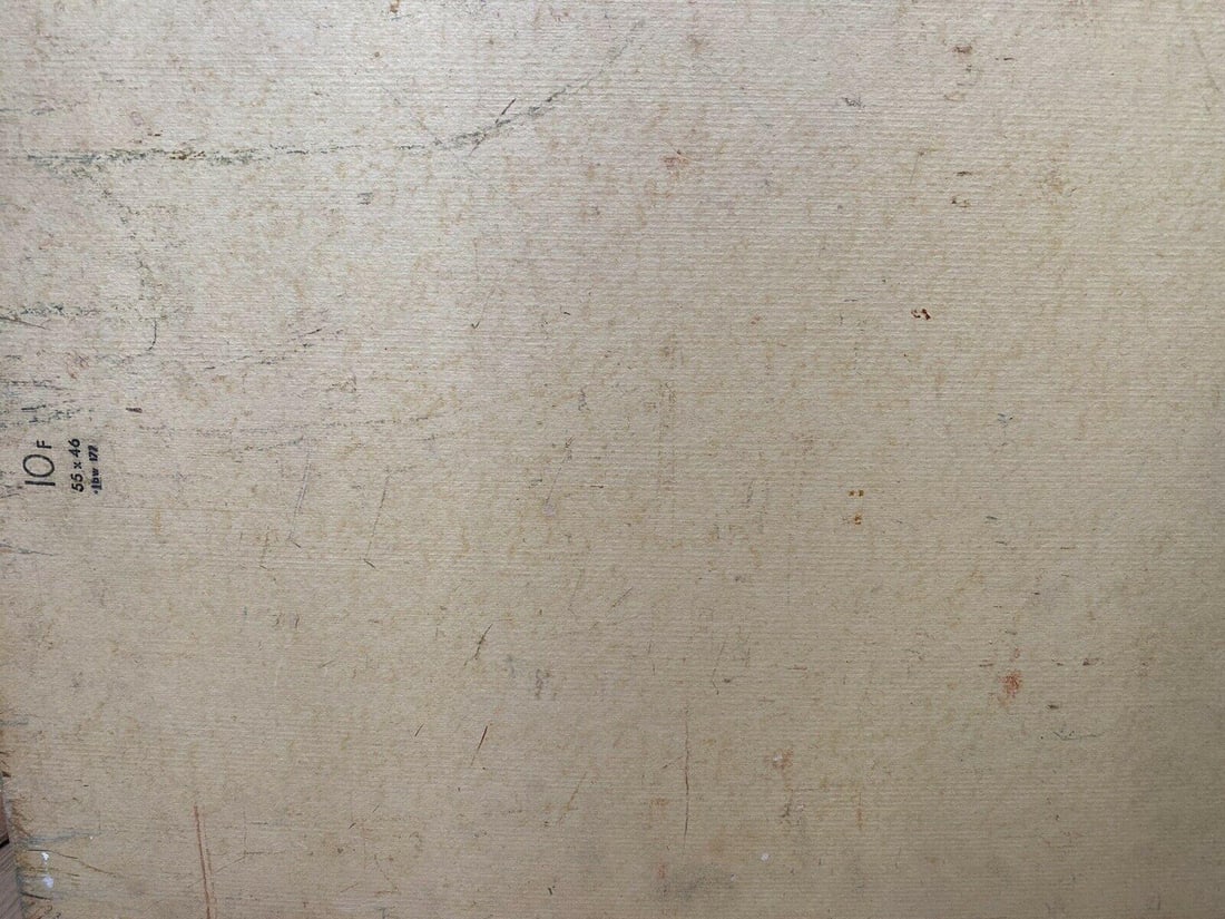 Fernand Audet French Impressionist Oil, Old French Town Buildings, Mid-20th Century - 3