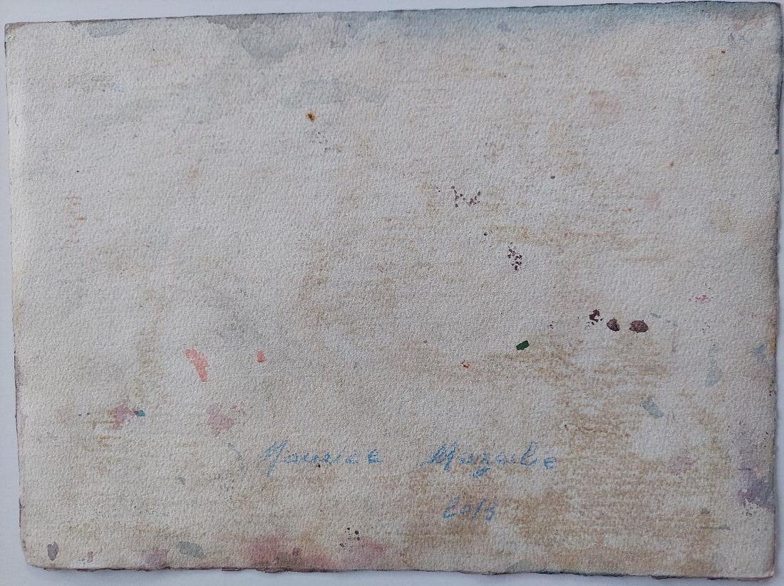 French Modernist Cubist Painting Storm Approaching Paris, 21st Century - 12