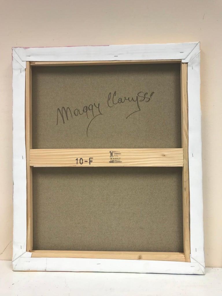 Bright & Colorful French Impressionist Oil Painting, Orange & Yellow Flowers, 2000 - 5