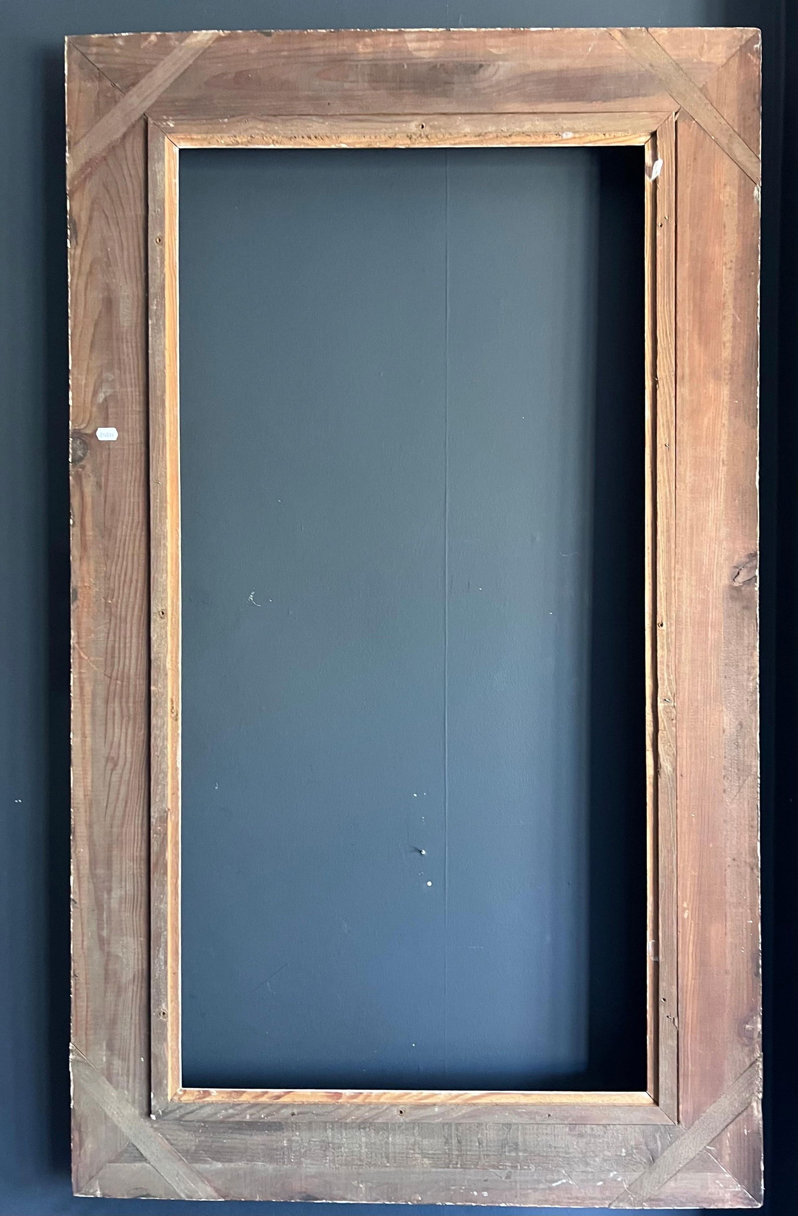 French School ; Mid Century French Picture Frame Original Montparnasse Period Shabby Chic, - 4