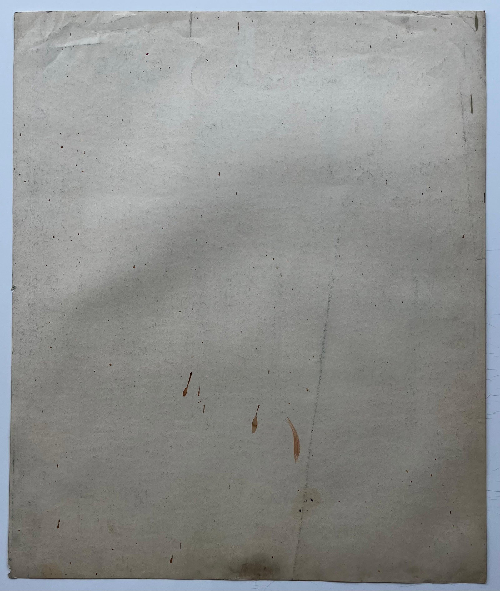 Guy Nicod; French Vineyard Landscape with Blue Roofs and Bare Vines Pastel Drawing - 11