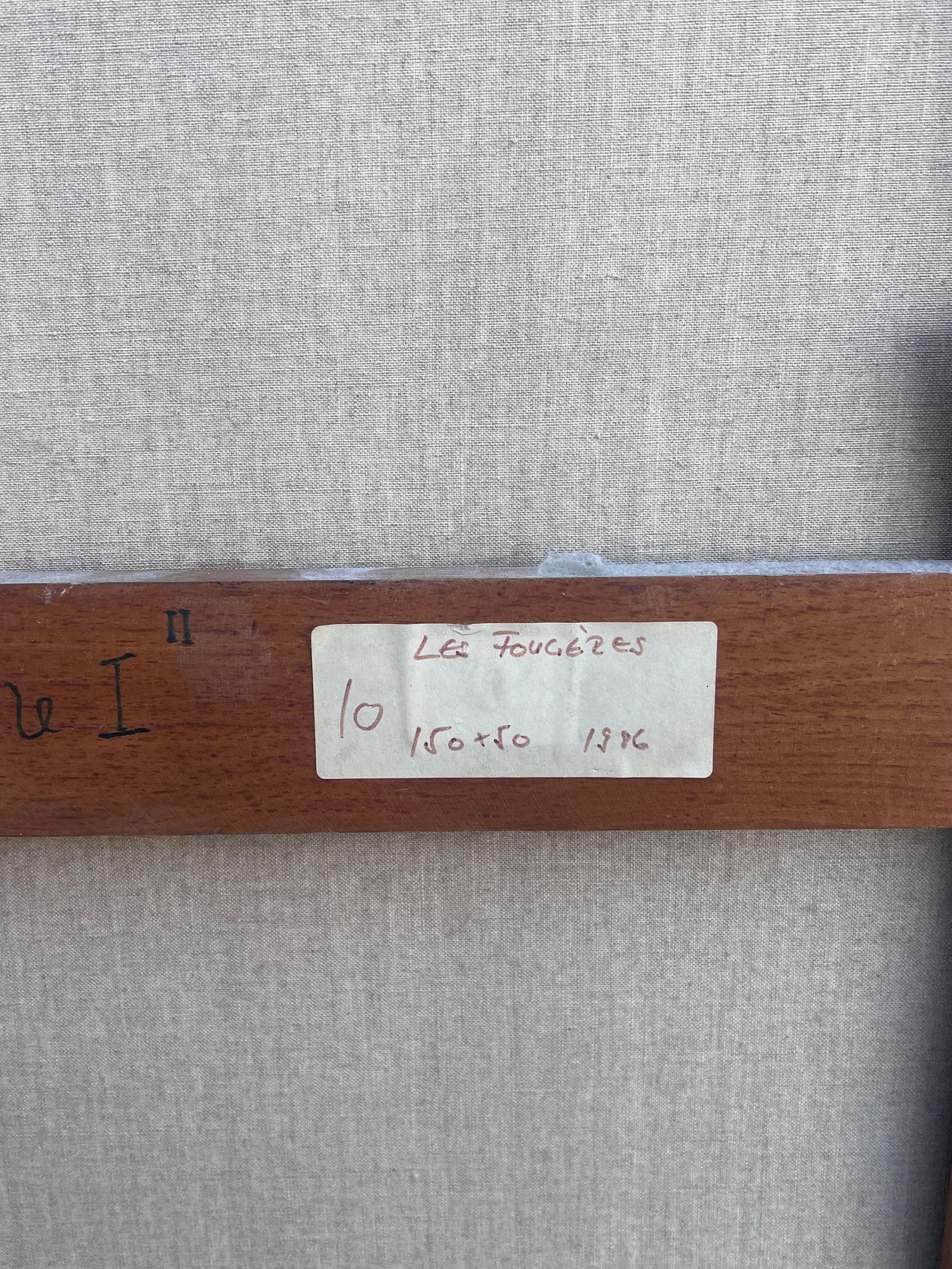 Michel REMY-RIETH; Large 1970's French Abstract Garden Plants Flowers Signed Original Oil Painting, - 17