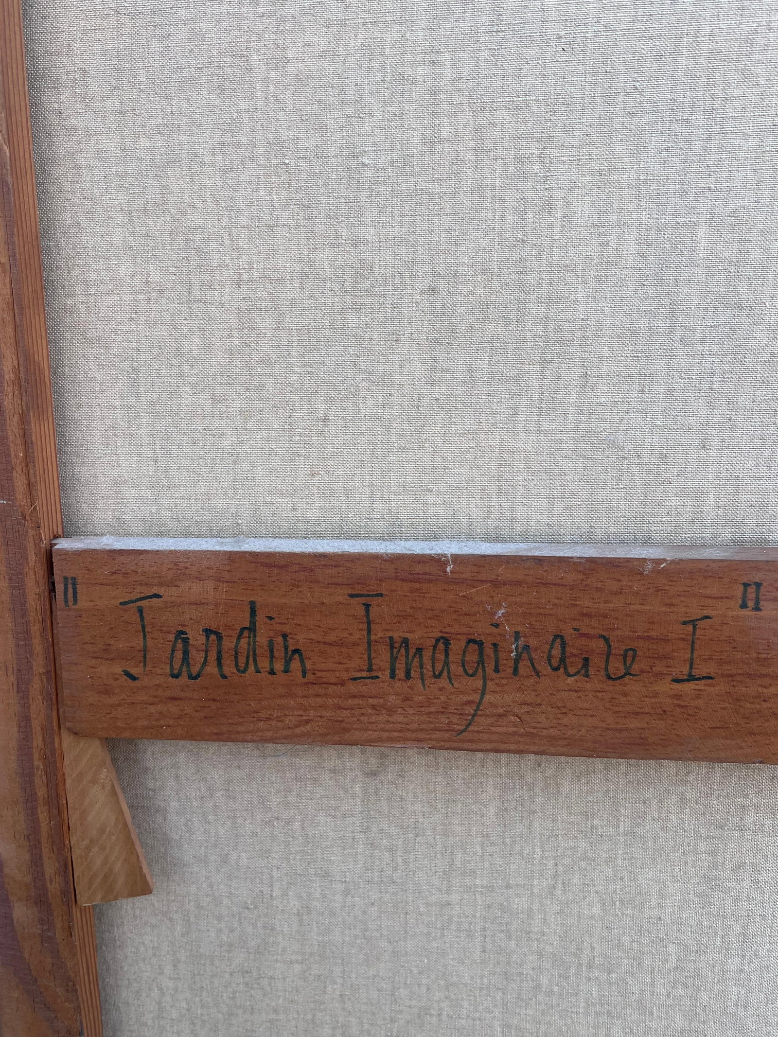 Michel REMY-RIETH; Large 1970's French Abstract Garden Plants Flowers Signed Original Oil Painting, - 18