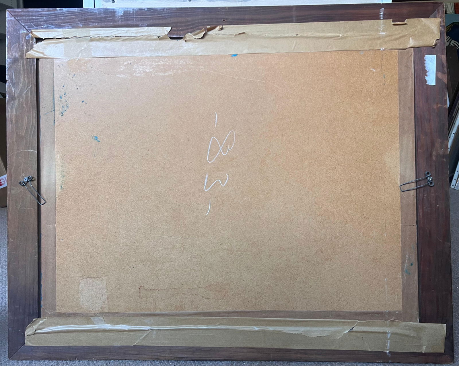 Serge Guerin (1916); 20th Century French Geometric Abstract Surrealist Composition Oil Painting - 3