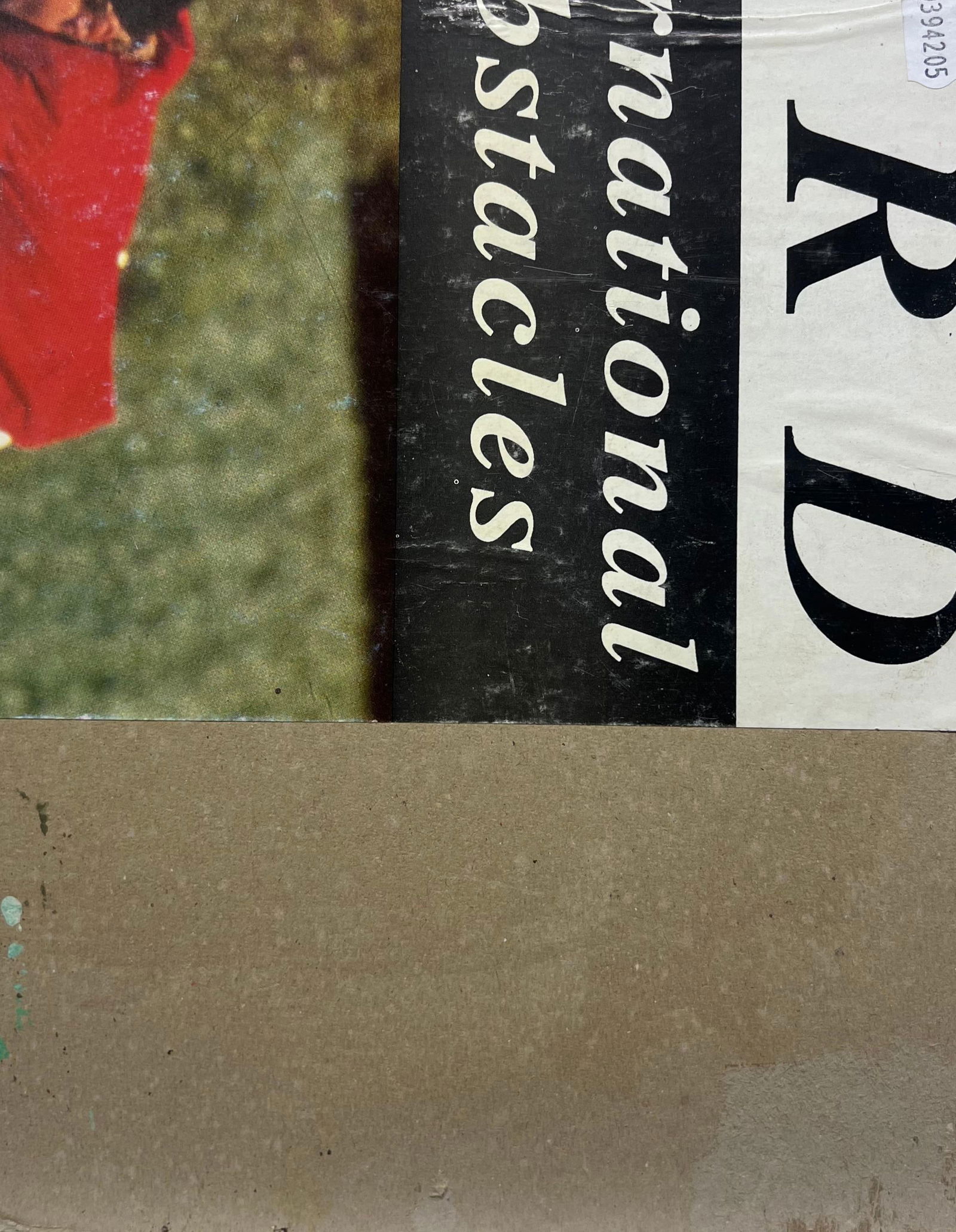 Fanch Lel; French Impressionist Floral Still life of Flower Bouquet in a Blue Glass Vase, 1994 - 6