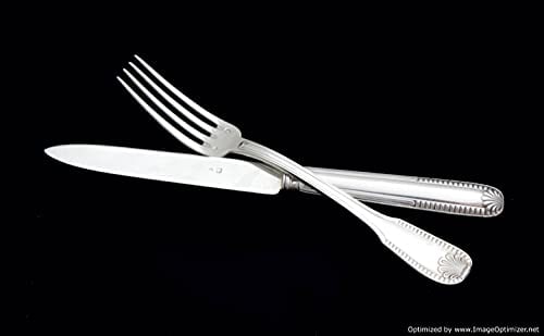 LEGRENDE - 72 pc. FRENCH ANTIQUE STERLING SILVER FLATWARE SET, 1850-1899 - 2