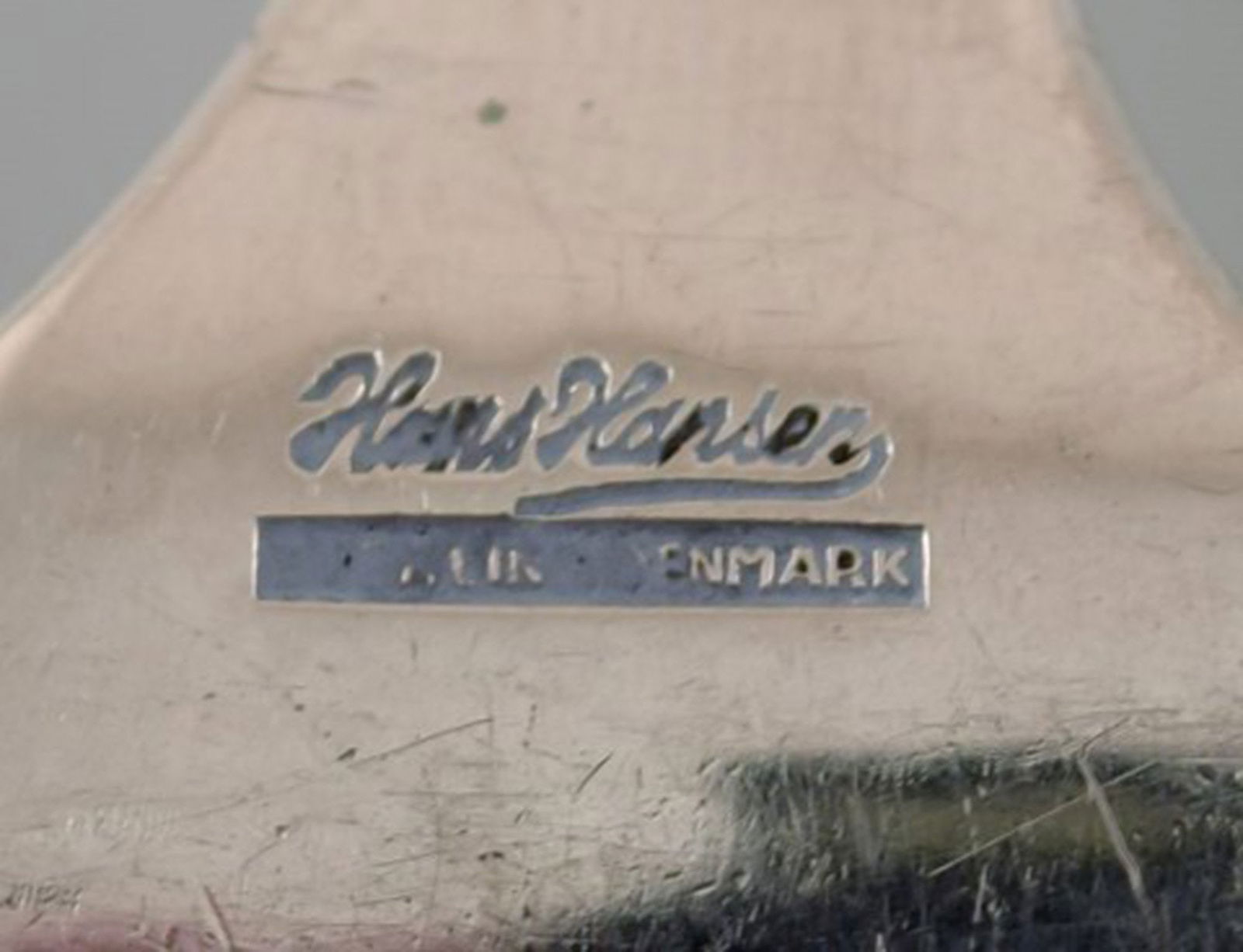 Hans Hansen cutlery Susanne lunch fork in sterling silver. - 4