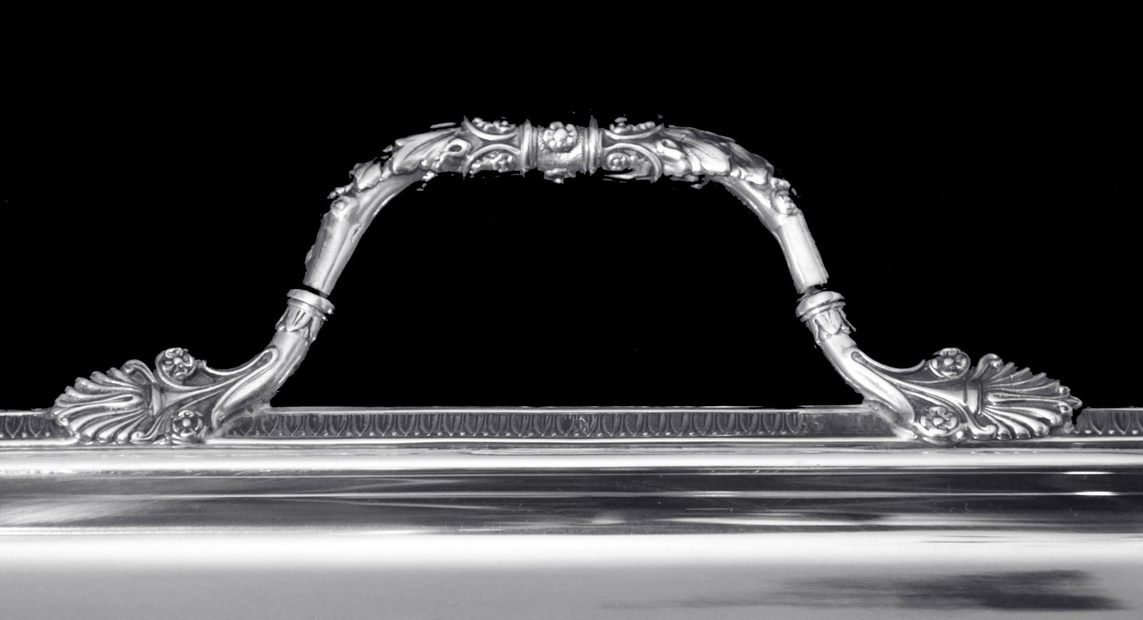 Puiforcat (Hermes): 4pc. Antique French Louis XVI Sterling Silver Tea Set + Tetard Sterling Serving - 14