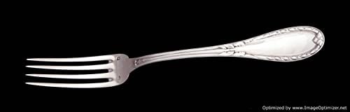 LAPPARRA FRENCH ANTIQUE STERLING SILVER FLATWARE SET, 111pcs. (SERVICE FOR 18), LOUIS XVI, CHEST, - 4