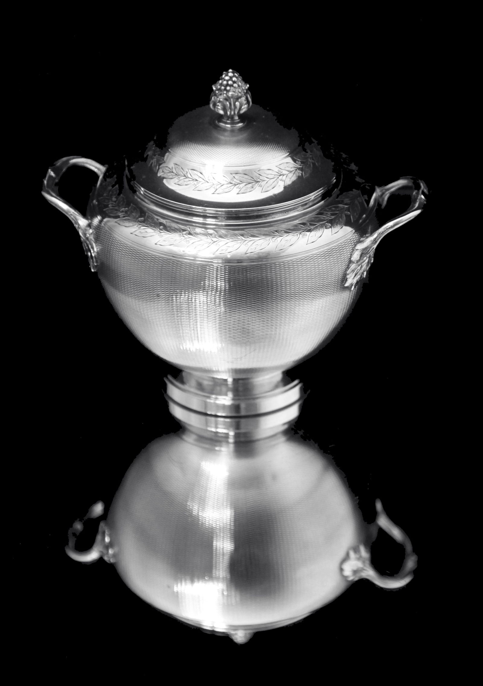 Odiot - 6pc. Antique French Sterling Silver Tea Set, Like New Condition, 1890s. - 12