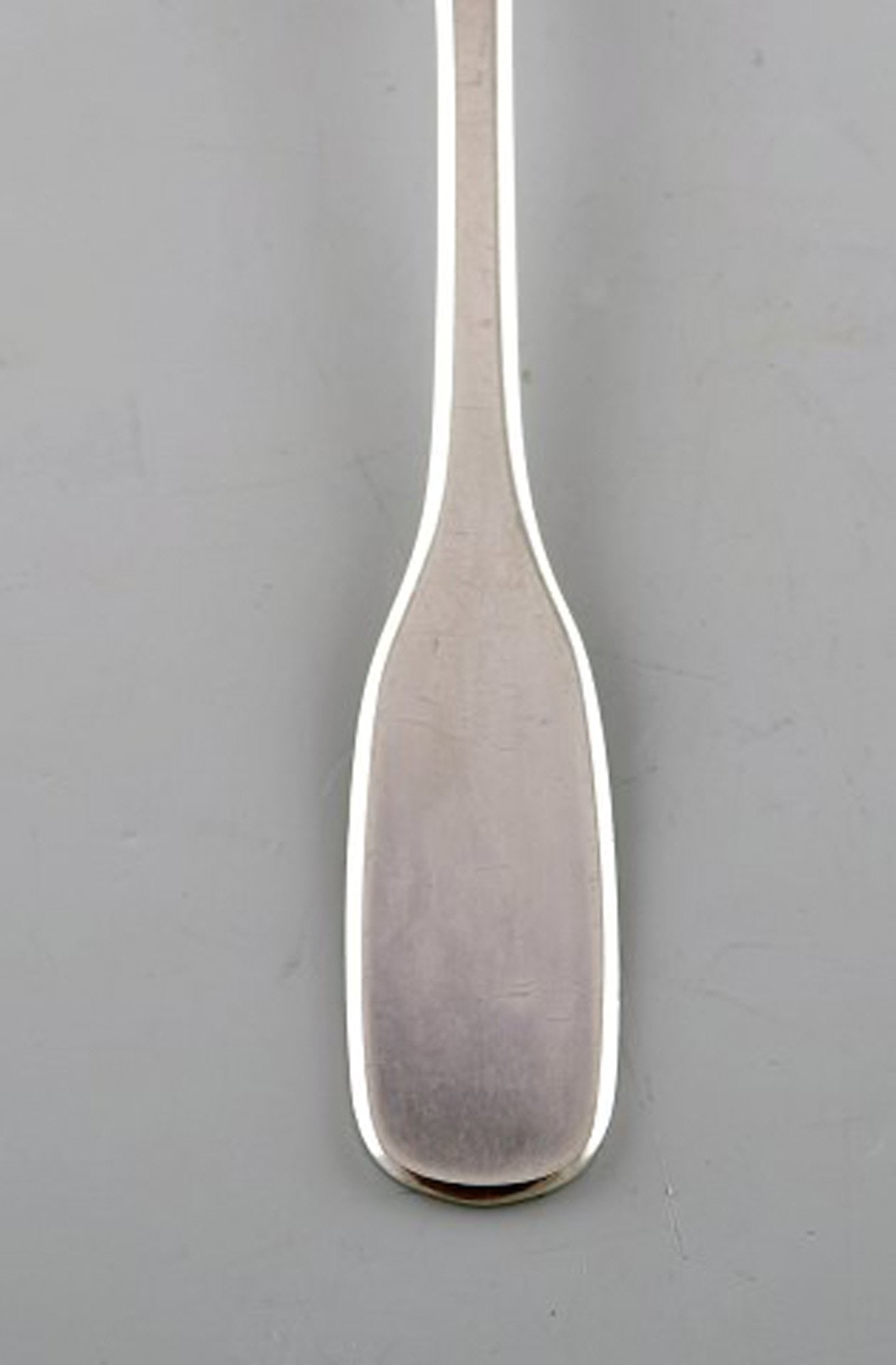 Hans Hansen silver cutlery. "Susanne" sterling silver forks. Danish design, mid 20th century. - 3