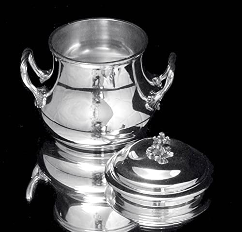 PUIFORCAT (HERMES) & TETARD - 5pc LOUIS XVI STERLING SILVER TEA SET MUSEUM QUALITY 1850-1899 - 7