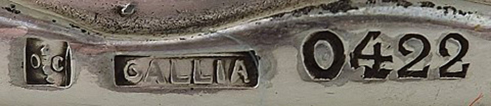 Rare and fine silver plated "Swan" sauce/gravy boat created by Christian Fjerdingstad for Christofle - 5