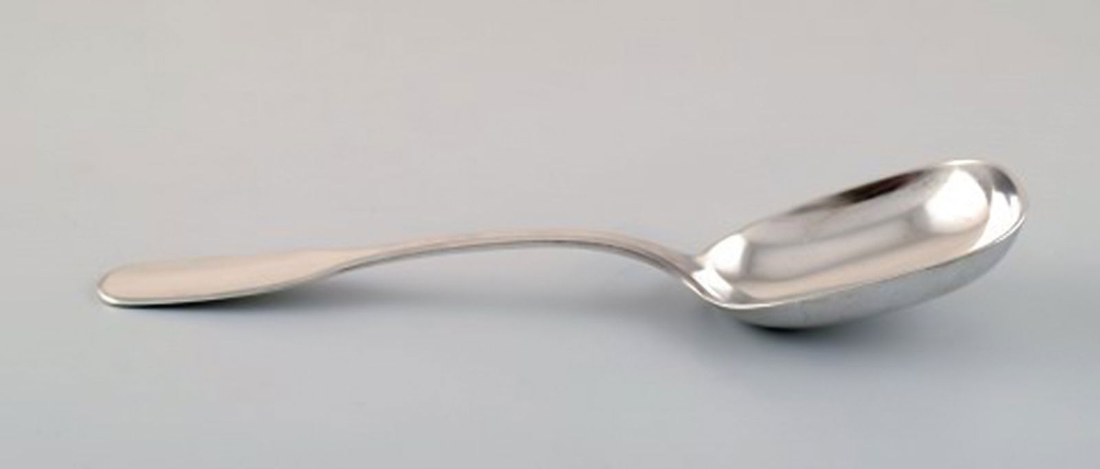 Hans Hansen cutlery Susanne serving spoon in sterling silver. - 2