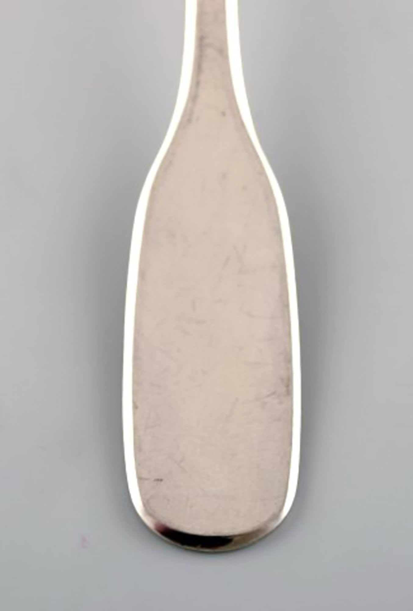 Hans Hansen cutlery Susanne serving spoon in sterling silver. - 3