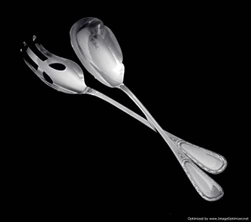 ROUSSEL - 16 SERVING PIECES ANTIQUE FRENCH 950 STERLING SILVER - 1890s (1 of 10)