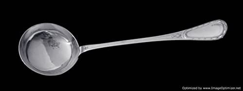 ROUSSEL - 16 SERVING PIECES ANTIQUE FRENCH 950 STERLING SILVER - 1890s - 6