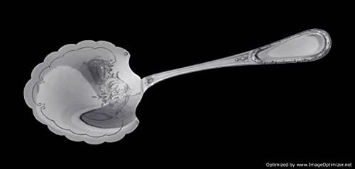 ROUSSEL - 16 SERVING PIECES ANTIQUE FRENCH 950 STERLING SILVER - 1890s - 8