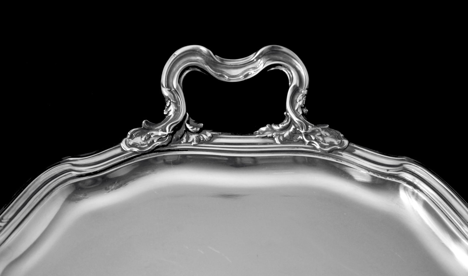 Odiot Henin - 5pc. Antique French 950 Sterling Silver Louis XVI Tea Set with Serving Tray - Museum - 16