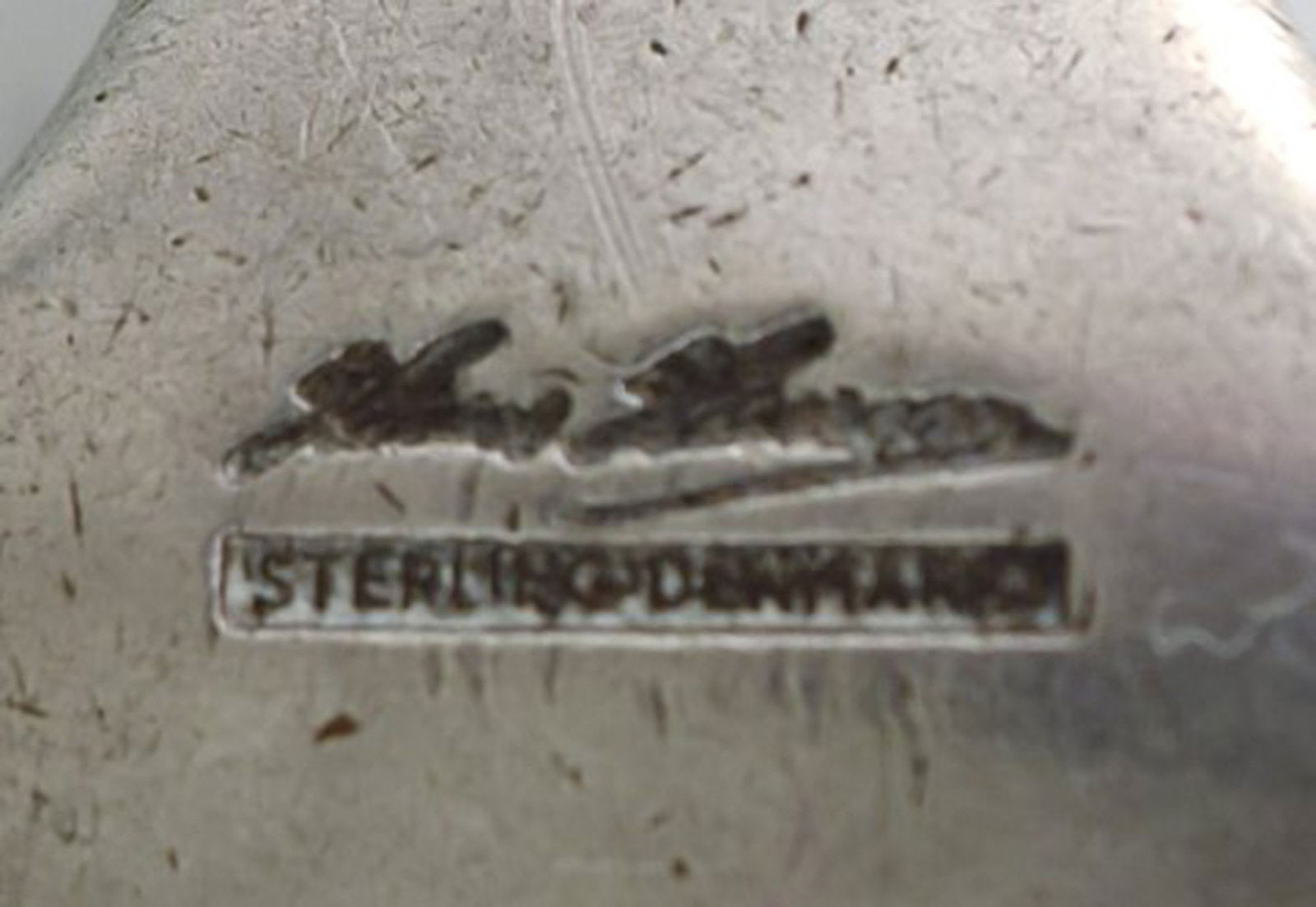 Hans Hansen silverware Susanne, lunch fork in sterling silver. - 3