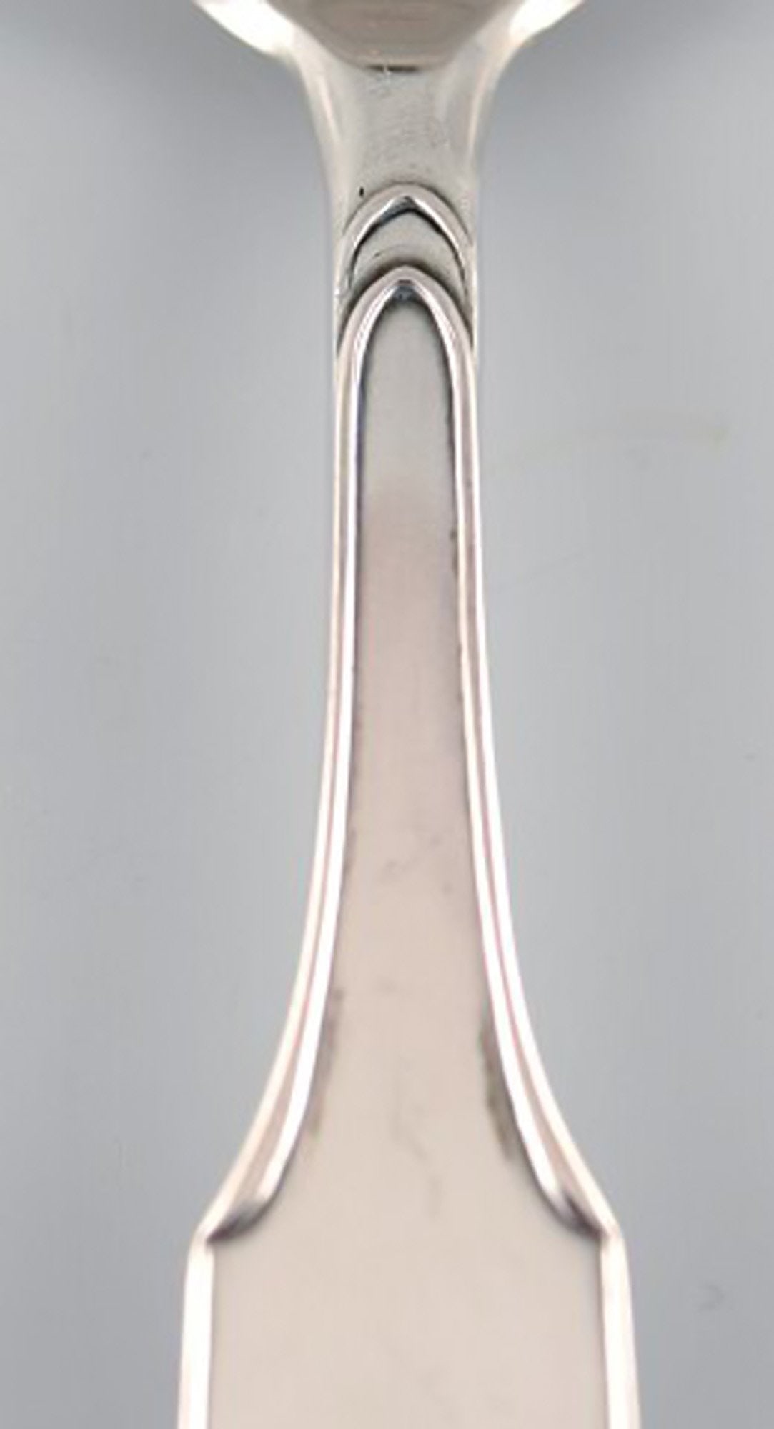 Hans Hansen silverware number 2. Sugar spoon in all silver. 1938. - 3