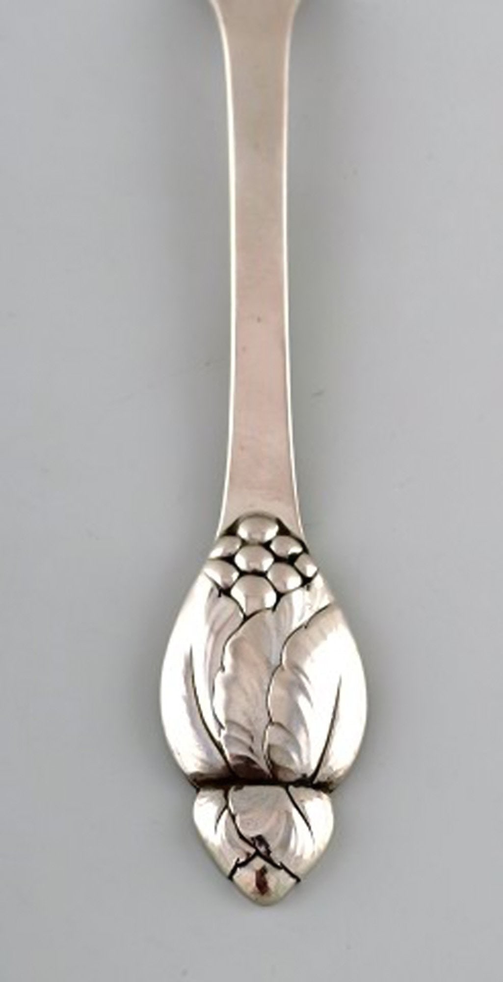 Evald Nielsen number 6, dinner fork in all silver. 1920's. Two pieces in stock. - 2