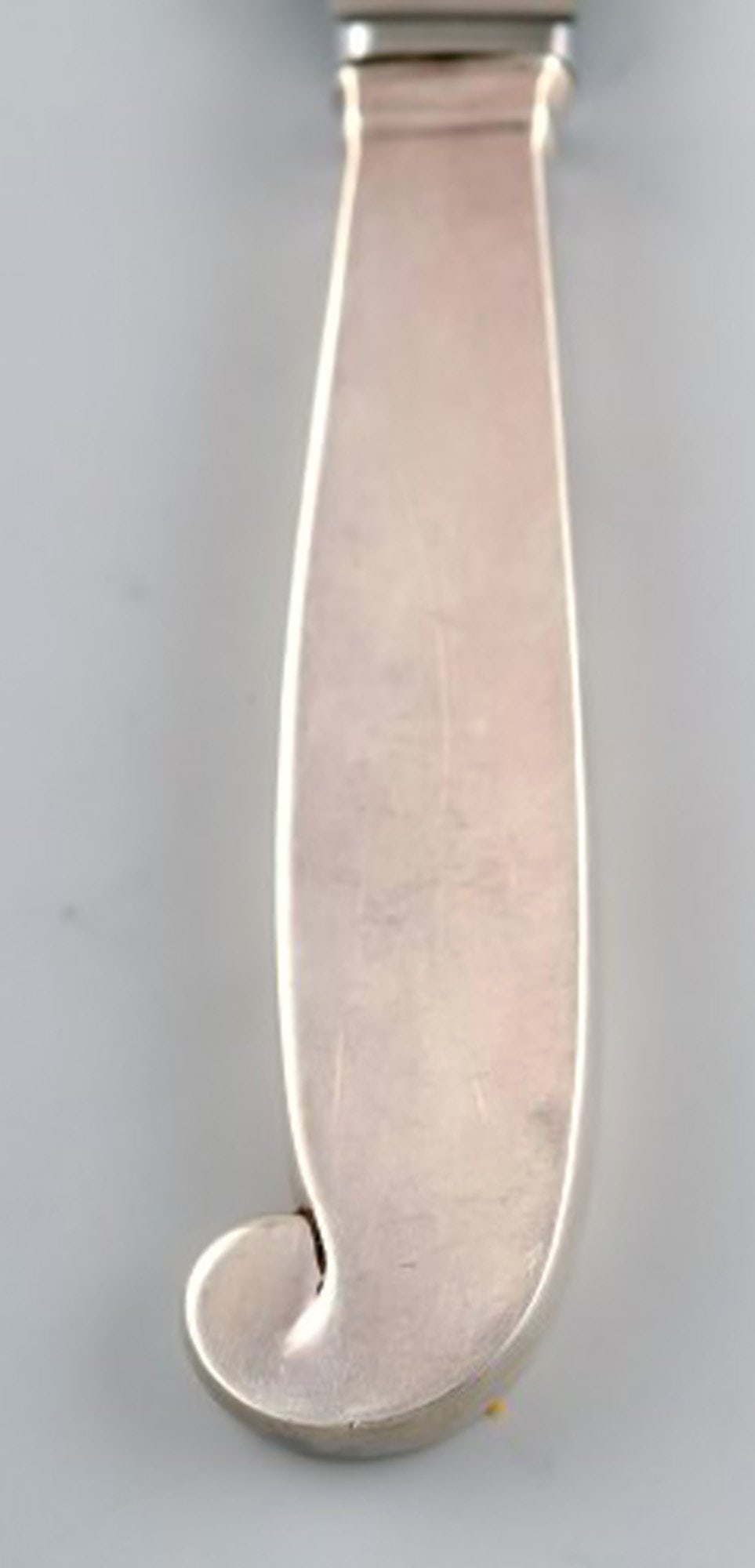 Evald Nielsen number 29, knife in silver. - 2