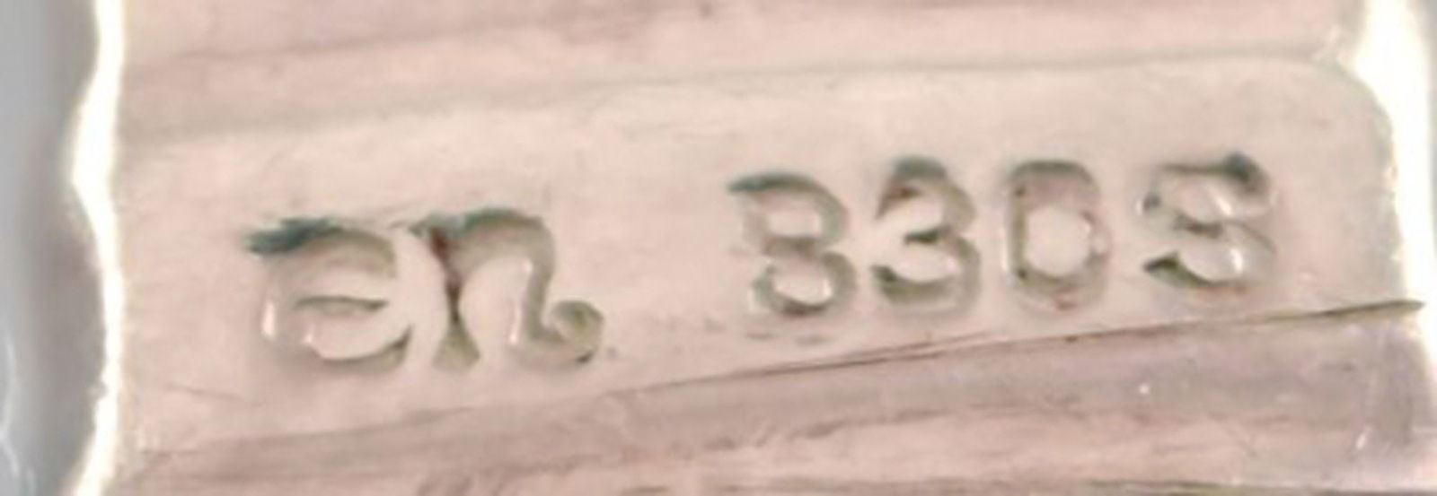 Evald Nielsen number 29, knife in silver. - 3