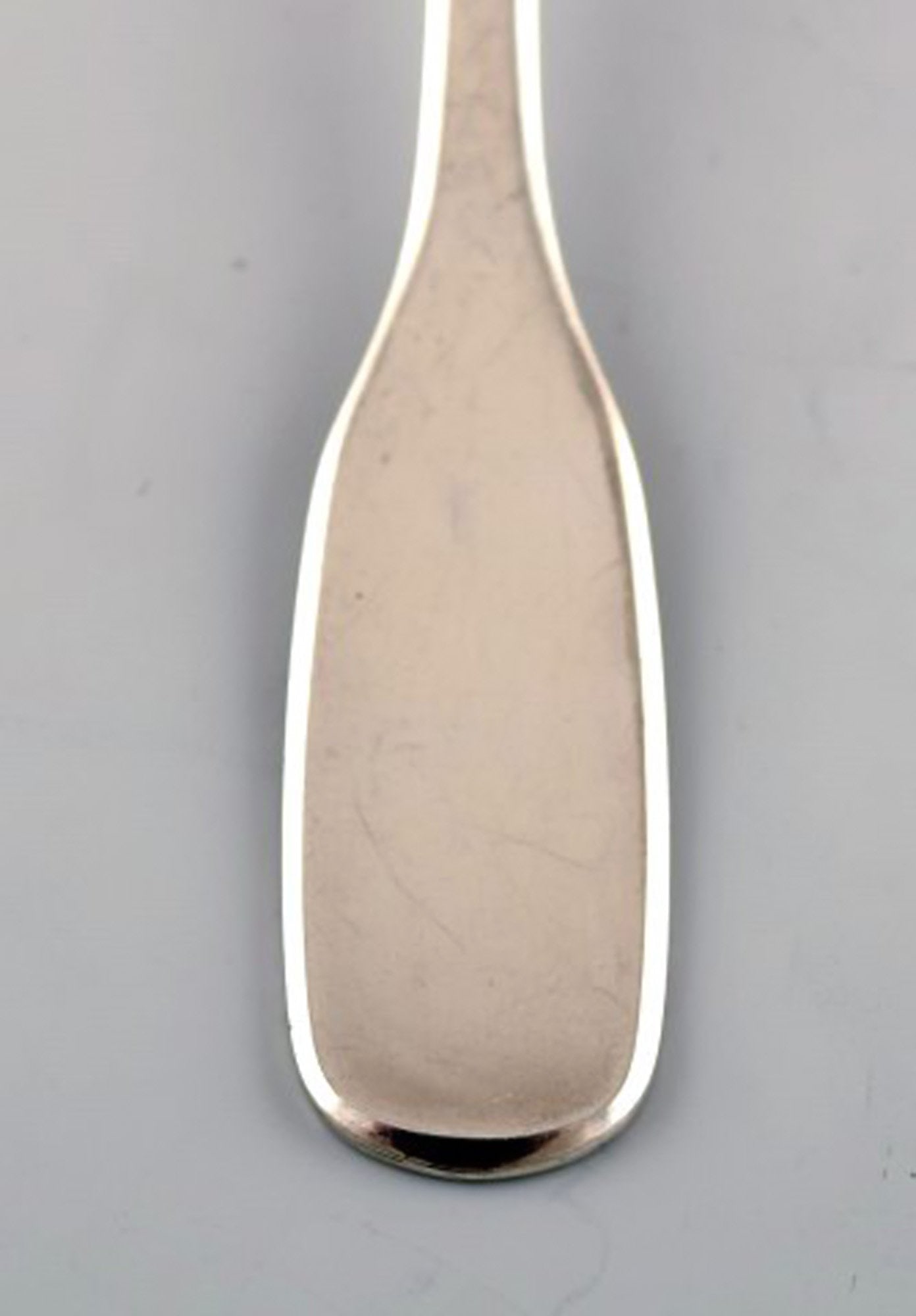 Hans Hansen cutlery Susanne cold meat fork in sterling silver. - 3