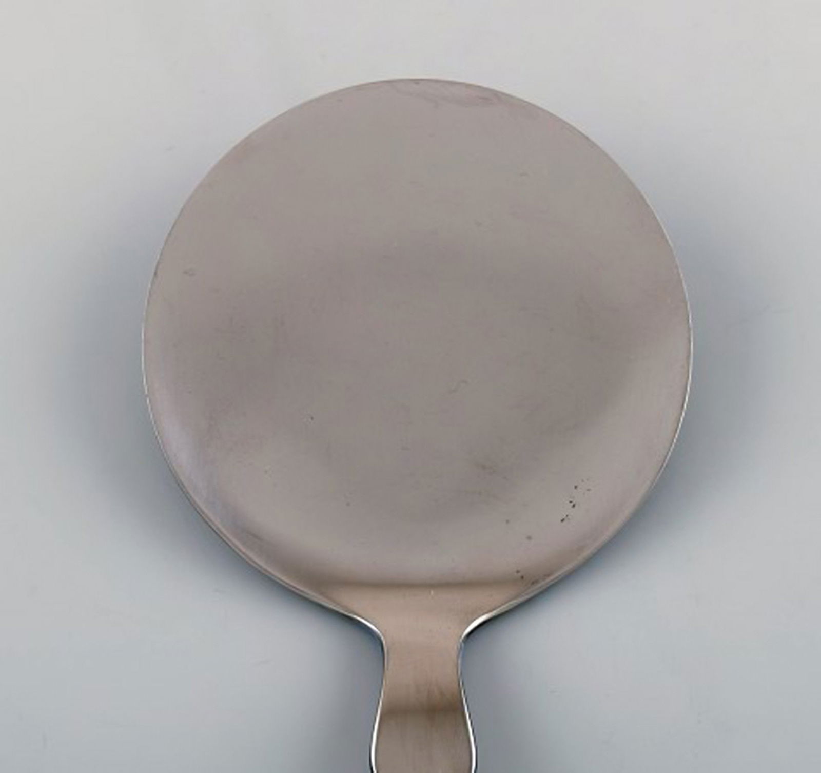 Hans Hansen cutlery Susanne serving spade in sterling silver and stainless steel. - 3