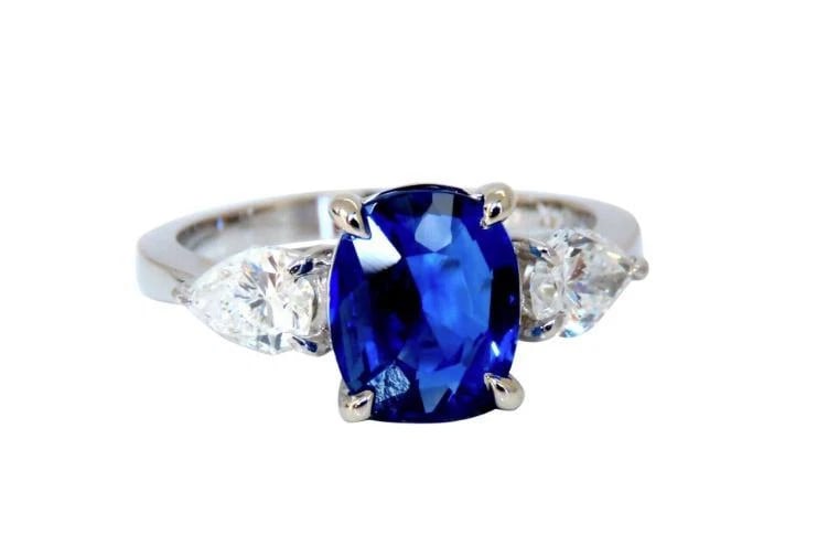 GIA Certified 2.94ct Natural No Heat Blue Sapphire Diamonds Ring 14kt #12347: Title: GIA Certified 2.94ct Natural No Heat Blue Sapphire Diamonds Ring 14kt #12347 Description: GIA Certified 2.94ct Natural No Heat Blue Sapphire Diamonds Ring 14kt #12347 $16,000.00 PRODUCT DESCRIP
