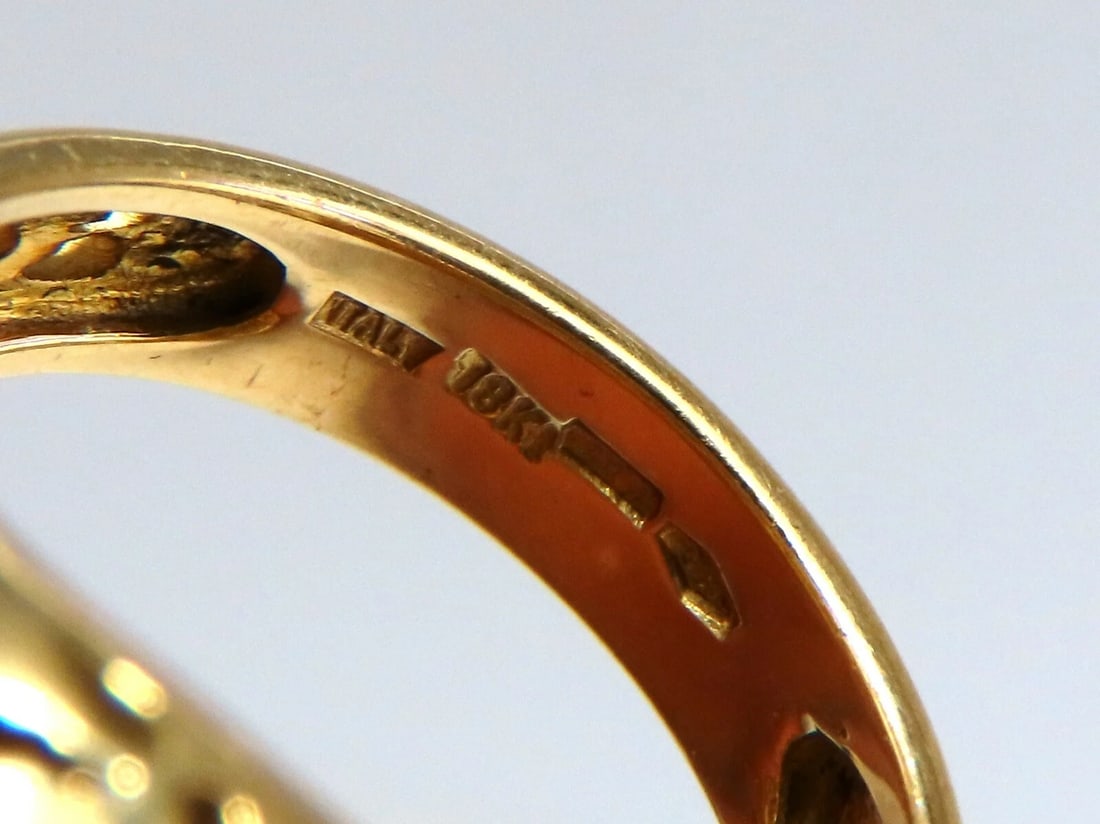 16ct natural green amethyst diamonds ring Garavelli - 4