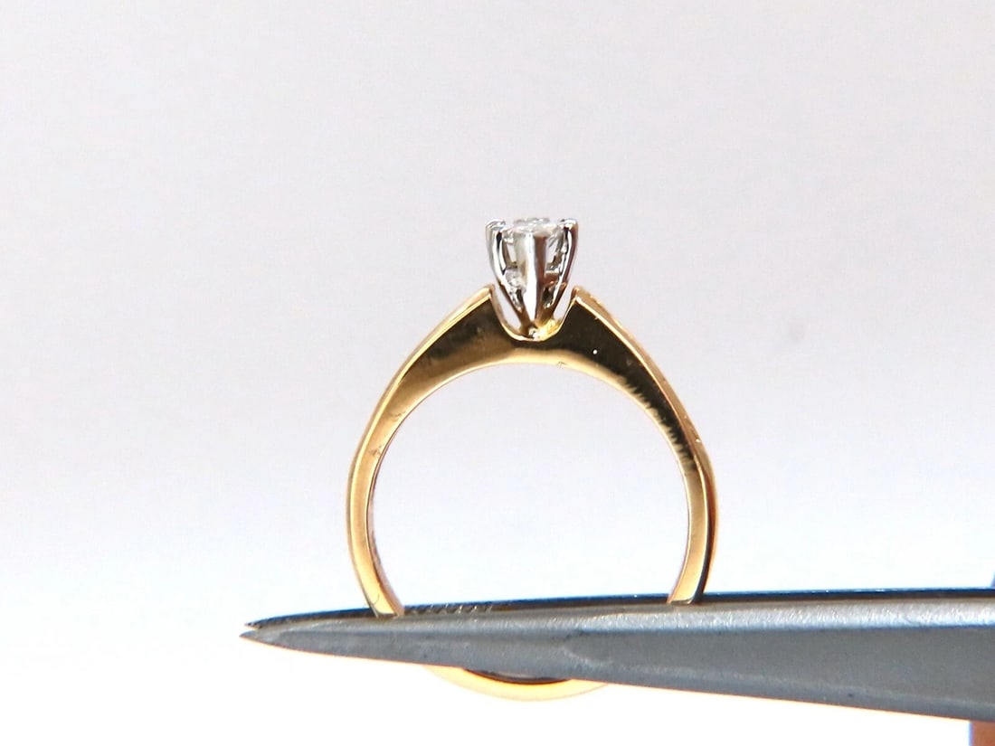 .40ct Natural Marquise Diamonds Accent Ring 14kt - 3