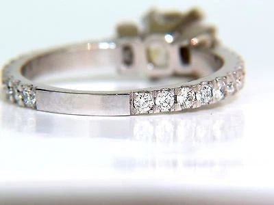 GIA Certified 1.01ct natural diamond ring platinum 10014 - 4