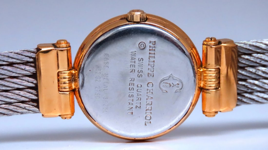 Philippe Charriol Quartz Watch w Date 12395** - 3
