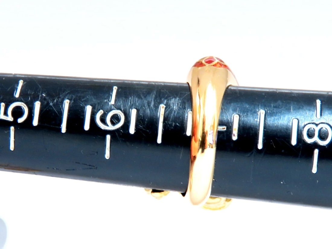 1.10ct. Natural Marquise Diamonds Cluster Ring 18kt Baguette Accents - 3