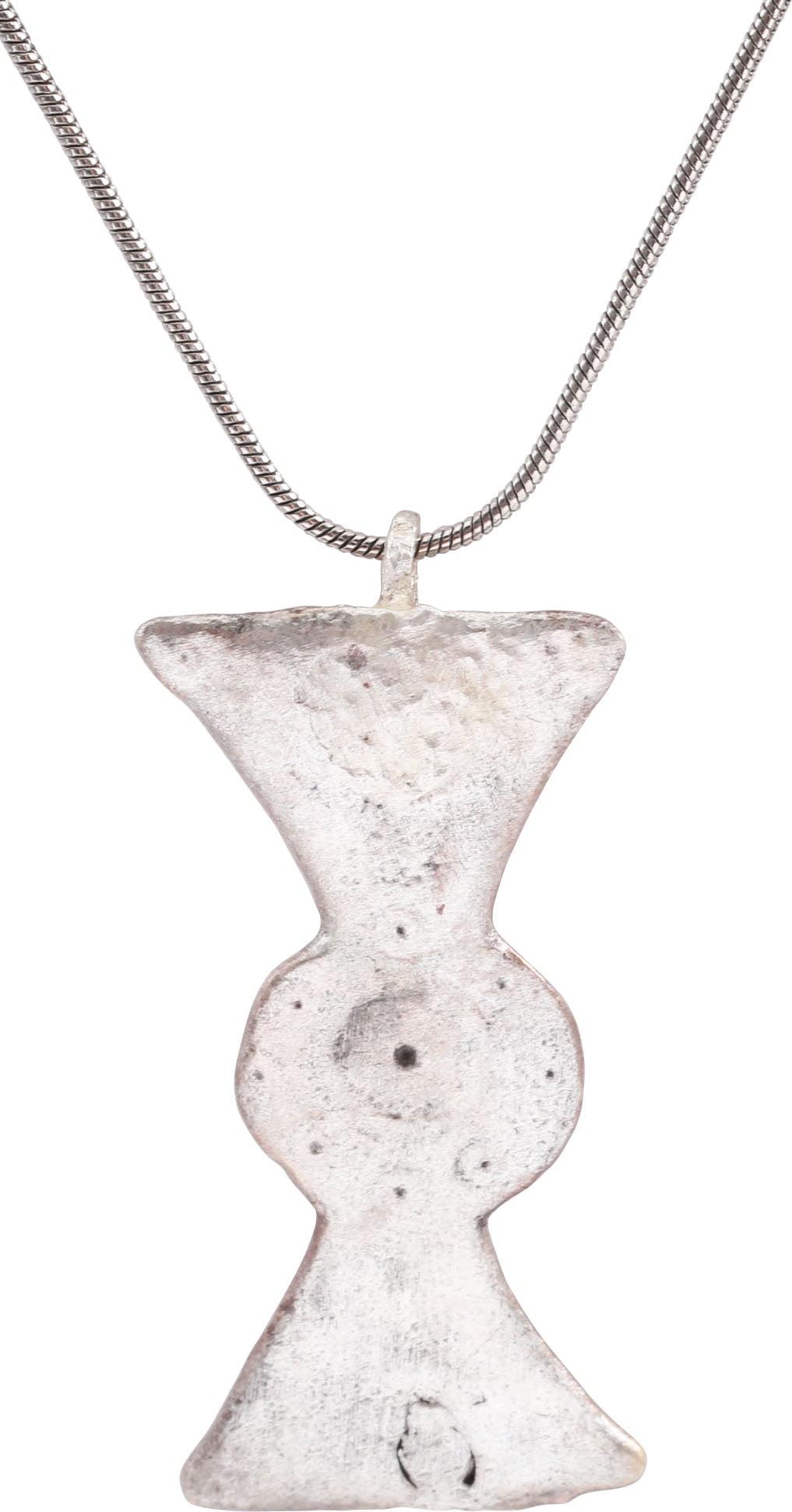 ROMAN LEGIONARY’S SWORD BELT MOUNT NECKLACE, EARLY-MID 4TH CENTURY AD (1 of 4)