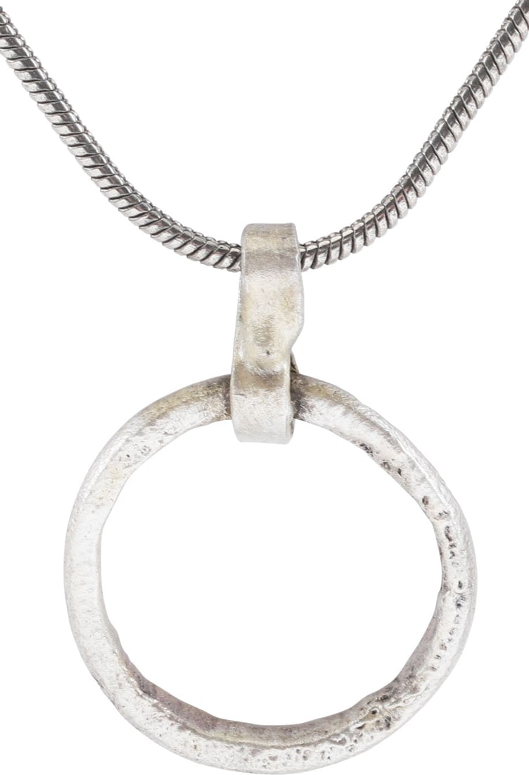 VIKING BEARD RING NECKLACE, 9TH-11TH CENTURY (1 of 4)