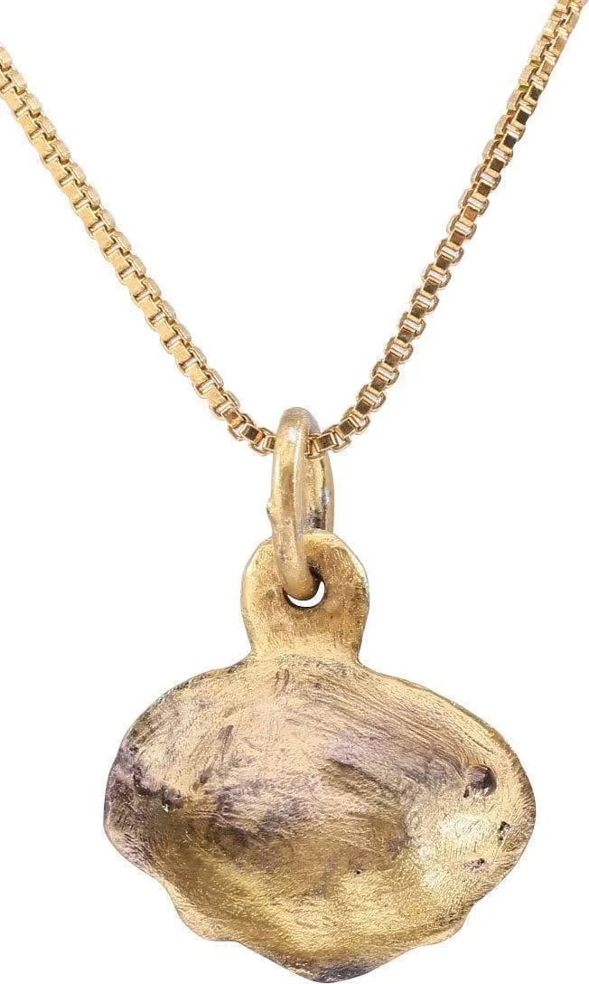 DANELAW ENGLAND VIKING HEART PENDANT, 866-1067 AD - 2