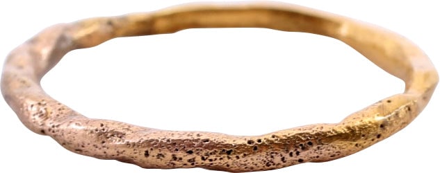 ANCIENT VIKING WOMAN’S WEDDING RING, C.850-1050 AD, SIZE 8 1/4 (1 of 5)