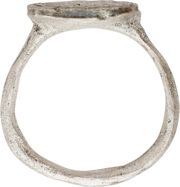 FINE MEDIEVAL RING, C.9TH-12TH CENTURY AD, SIZE 5 - 2