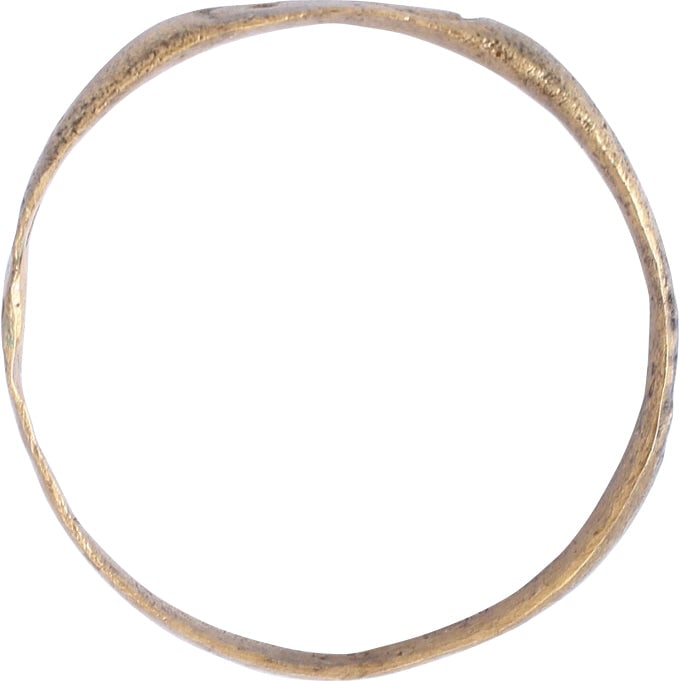 MEDIEVAL ANGLO-SAXON (ENGLISH) RING SIZE 8 3/4 - 2