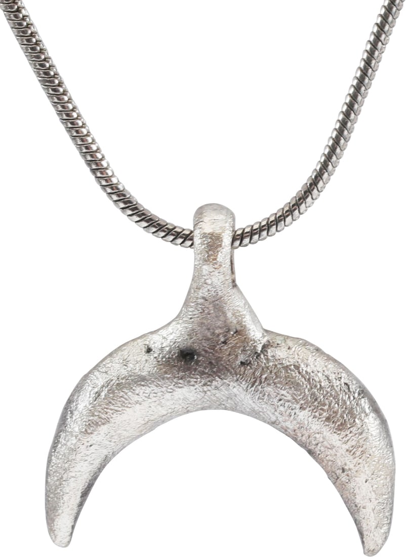 VIKING LUNAR PENDANT, 9th-10th C. AD - 2