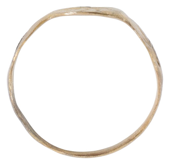 MEDIEVAL WOMAN’S RING C.14TH-15TH CENTURY, SIZE 8 ½ - 2